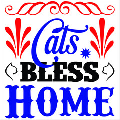 Cats bless home