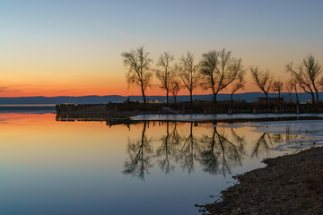 Abendstimmung am Neusiedler See