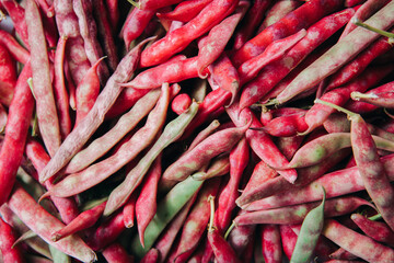 shell bean texture background. Healthy food and vegetarian concept.