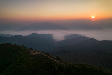 Doi Pha Tang Noen Sea Mist Viewpoint 104 Chiang Rai Province, Thailand