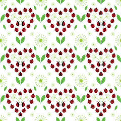 Ladybug pattern