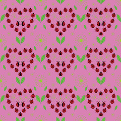 Ladybug pattern