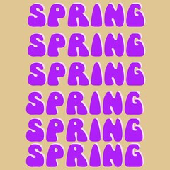 the name of the hot season.  summer letters volumetric