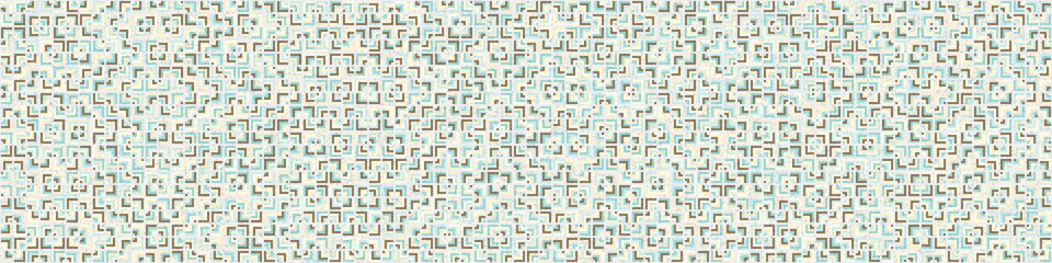 Abstract Geometric Pattern generative computational art illustration