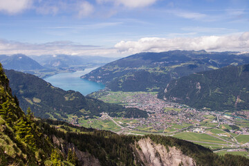 Fototapeta na wymiar Panorama view Switzerland