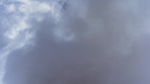 time lapse of rolling clouds