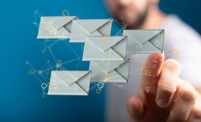 Email Mail Communication Online Chat Business Internet Technology Network Concept