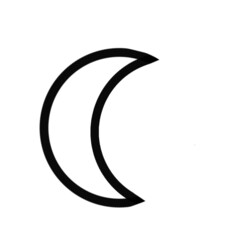 black and white logo