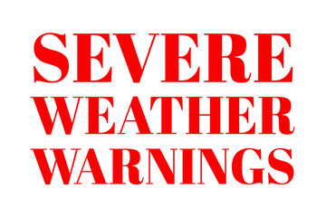 Severe Weather Warning