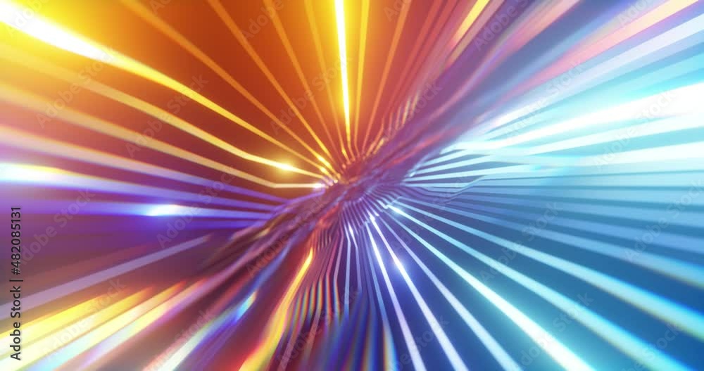 Poster colorful digital circuitry and data stream. abstract neon futuristic speed internet. computer proces