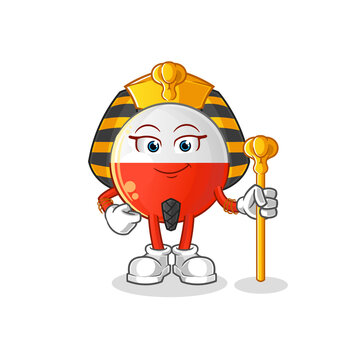 recommend clip art: poland flag ancient egypt cartoon. cartoon mascot vector