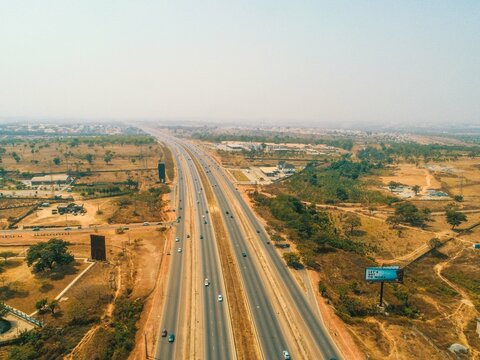 Arial Photo Of Abuja City Gate And Airport Road Lugbe, Abuja