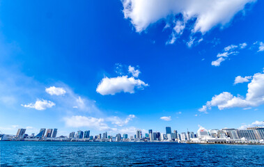 東京風景 2022 ワイドで望むベイエリア