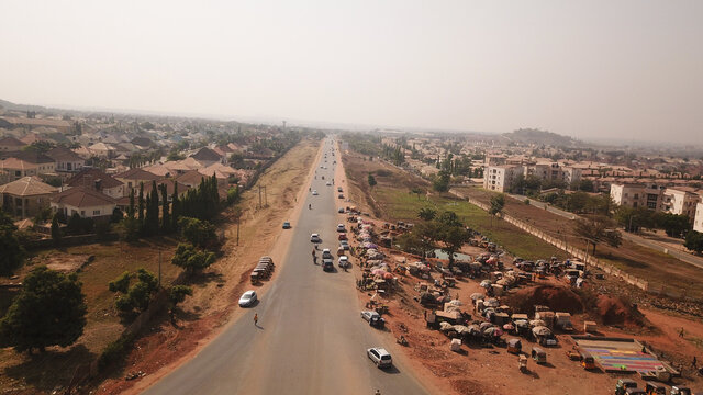 Arial Photography of Apo, Abuja, Nigeria, Africa
