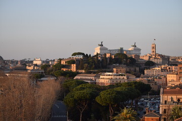 Landscape view of rome