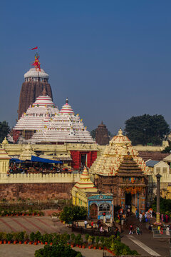 Sri Jagannath Temple in Orissa State of India. Constructed in 1000AD this temple is famous for its Chariot Ritual popularly known as Rath Yatra