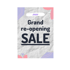 Grand reopening sale 2022