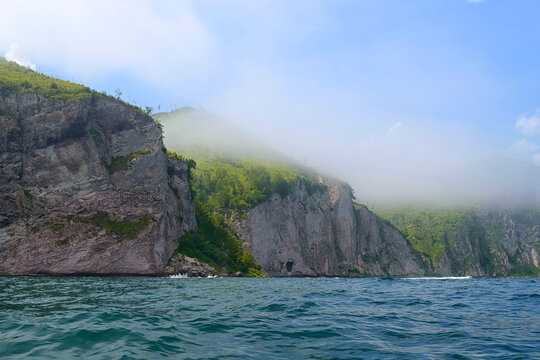 Lost World At The End Of The Earth. Strait Of Tartary ( Japanese Sea ) Coast, Sikhote-Alin Mountain Ridge. Khabarovsk Krai, Far East, Russia.