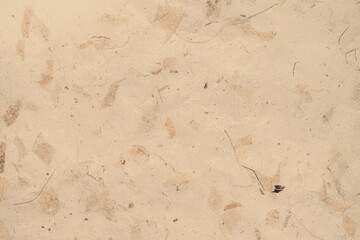 Brown craft paper texture background from made natural leaves. Recycled paper texture background banner concept.