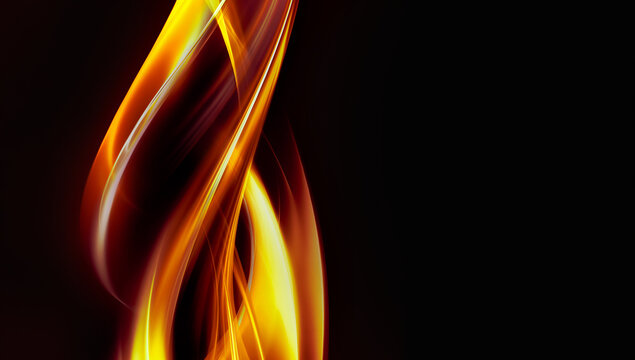 Abstract Fire Background