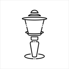 Garden Light Icon, Garden Decorative Waterproof Lamp