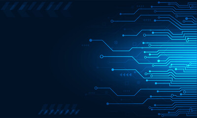 technology connection circuit system design background abstract.