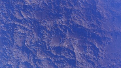 3d render of abstract planet surface with high detailed relief
