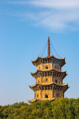 The East Tower of Kaiyuan Temple in Quanzhou.