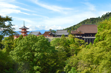 9月の京都市東山清水寺の風景01
