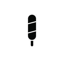 Ice Cream, Dessert, Sweet Solid Icon, Vector, Illustration, Logo Template. Suitable For Many Purposes.