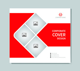 Corporate Book Cover Design Template, Annual Report Cover Design, Brochure Cover Design, flyer design