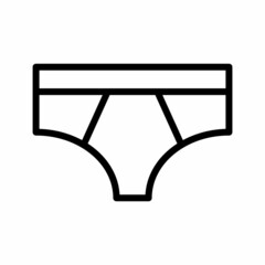 Underwear Icon Design Vector Logo Template Illustration Sign And Symbol