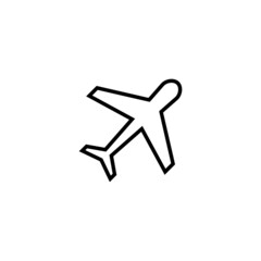 Plane icon. Airplane sign and symbol. Flight transport symbol. Travel sign. aeroplane