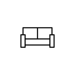 Sofa icon. sofa sign and symbol. furniture icon