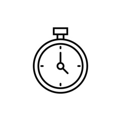 stopwatch icon. Timer sign and symbol. Countdown icon. Period of time