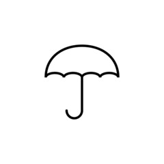 Umbrella icon. umbrella sign and symbol