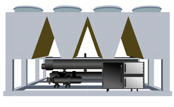 Chiller for HVAC and BMS (Building Management System Design)