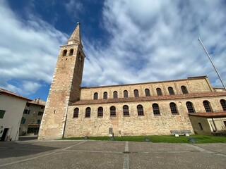 Grado Lagune Bucht Friaul-Julisch Venetien Italien Strand - Kirche Sankt Eufemia