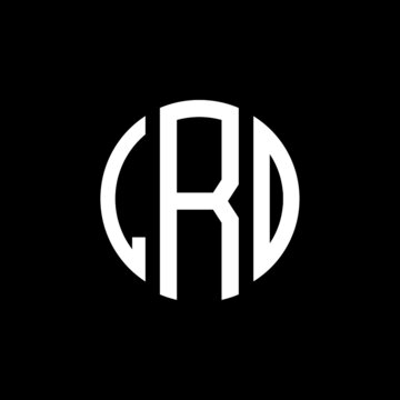LRO letter logo design. LRO modern letter logo with black background. LRO creative  letter logo. simple and modern letter LRO logo template, LRO circle letter logo design with circle shape. LRO  
