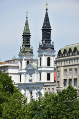 Fototapeta premium Church in Budapest city, Hungary