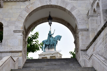 Fishermen bastion in Budapest city, Hungary