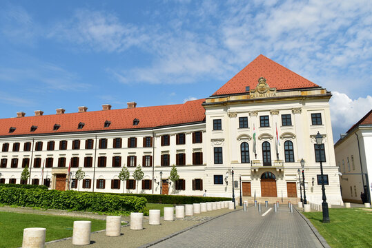 Karmelita building in Budapest city, Hungary