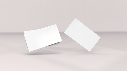 Background for business card mock-up. Business card design background.