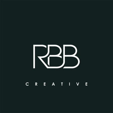 RBB Letter Initial Logo Design Template Vector Illustration