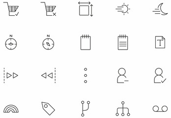 Modern Creative icon design for all types business and company