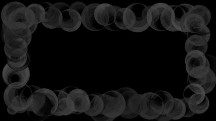 frame of smoke