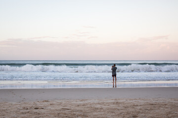 Naklejka premium At the beach