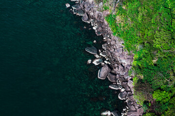 Coast of the Gulf of Siam, view from the top.