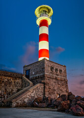 Fototapeta premium lighthouse on the coast