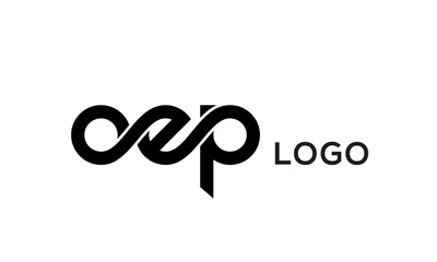 Deurstickers Letter OEP creative logo design vector  © Murad Gazi